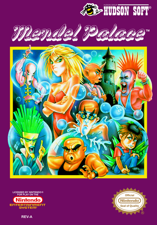 Mendel Palace (USA) box art